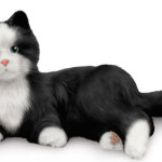 Joy for All Black/White Companion Cat