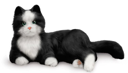 Joy for All Black/White Companion Cat