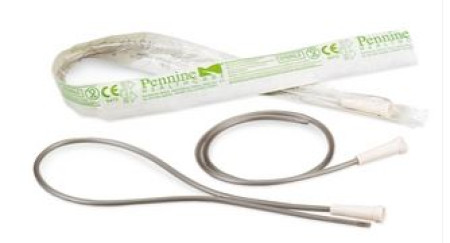 Suction Catheter - CH12 - White End