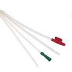 Suction Catheter - CH12 - 60cm White with Vacuum Control
