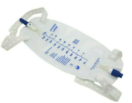 Urinary Sheath Condom Catheter Leg Bag - 500ml