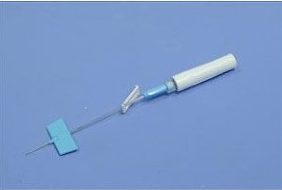 Saf-T-Intima - Catheter Needle 22g x 0.75 (Blue)