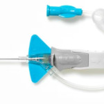 Nexiva Closed IV Catheter Single Port - 22G x 1" Blue