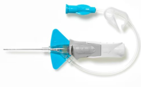 Nexiva Closed IV Catheter Single Port - 22G x 1" Blue