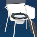 Economy Tubular Steel Commode