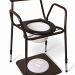 Economy Adjustable Tubular Steel Commode
