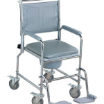 Standard Wheeled Commode Height Adjustable