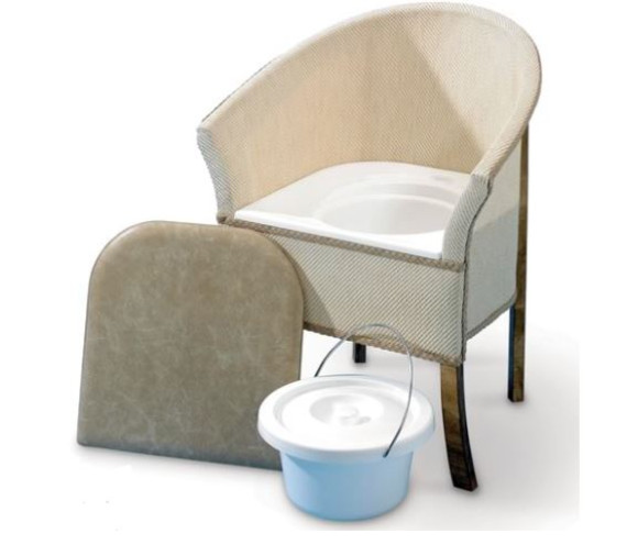 Danby Padded Commode with Arms