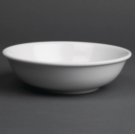 6" White Porcelain Bowls (Box 12)