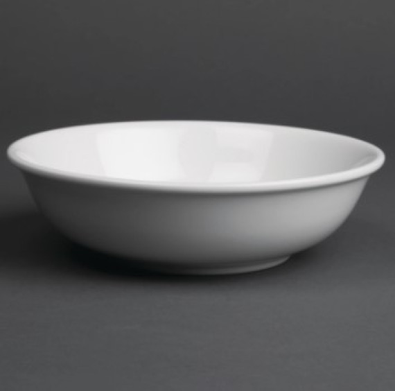 6" White Porcelain Bowls (Box 12)