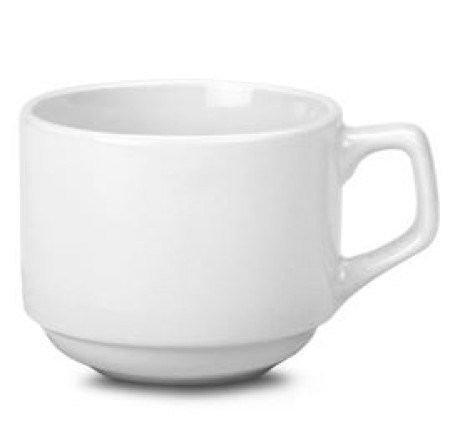 7oz Stacking Porcelain Cups (Box 24)
