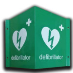 3D Wall Sign for Defib