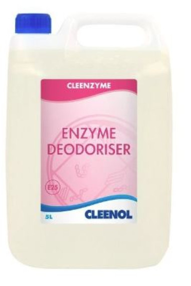 Deodoriser Enzyme-Based 2x5ltr Vanilla-Floors/Urinals/Fabric