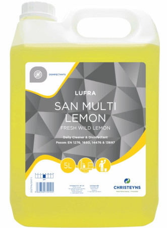 Lufra San Multi Lemon Disinfectant - 5L
