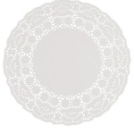 Doyley Round 21.5cm (8.5") White - 8x250