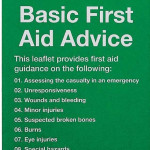 Basic First Aid Guide Leaflet