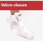 Parafricta Bootee Velcro Closure - XS
