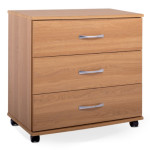 Taunton 3 Drawer Chest in Lissa Oak