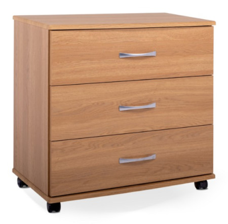 Taunton 3 Drawer Chest in Lissa Oak