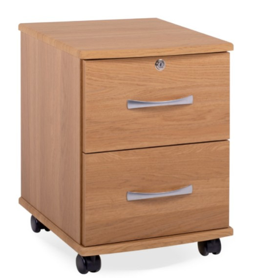 Taunton 2 Drawer Bedside in Lissa Oak
