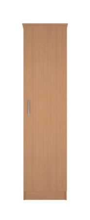 Wardrobe - Single Door - Beech