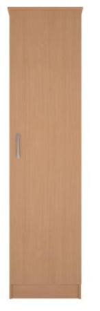 Wardrobe - Single Door - Lissa Oak