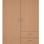 Wardrobe - 36" Combination Beech
