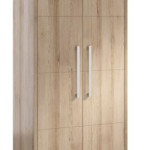 Linea Double Wardrobe Lissa Oak