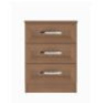 Moreton 3 Drawer Bedside Cabinet