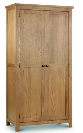 Marlborough Double Door Wardrobe in Antique Finish