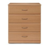 Grasmere 4 Drawer Chest Light Oak