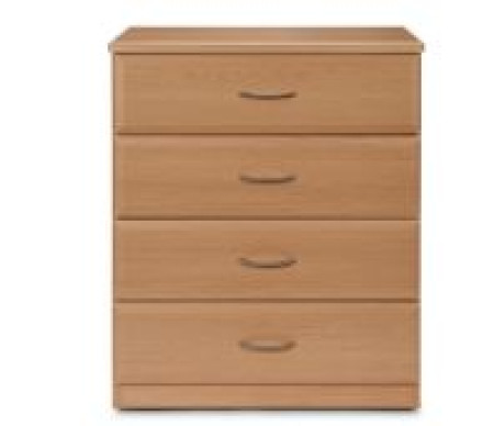 Grasmere 4 Drawer Chest Light Oak