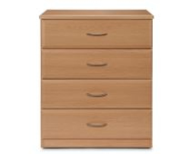 Grasmere 4 Drawer Chest Light Oak