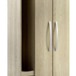 Dementia Wardrobe Double Door in Beech