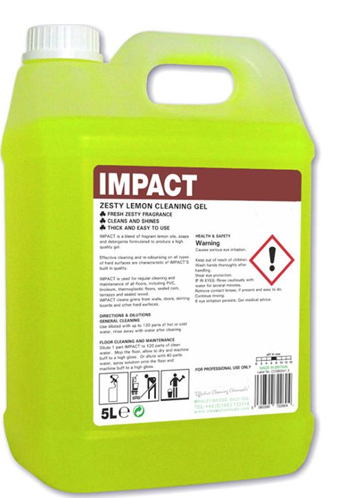 Protec Lemon Floor Gel - 5ltr