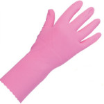 Medium PINK Marigold Gloves