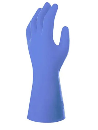 Small BLUE Marigold Gloves