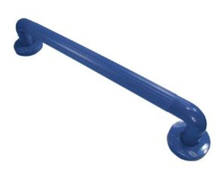 Blue Fluted Grab Rail - UPVC 24" (600mm)