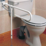 Fold Away Grab Rail with Leg Support