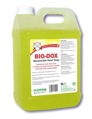 Bio-Dox Bactericidal Hand Soap 5Ltr