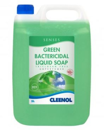 Green Bactercidial Liquid Soap 5Ltr