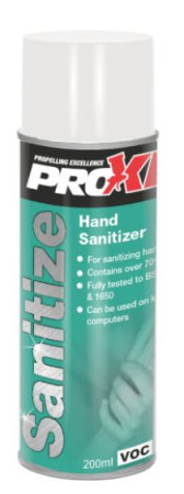 Hand Sanitiser Aerosol - 200ml ProXL