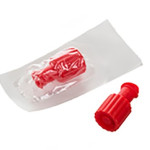 Obturator Luer Lock Caps - Red Male/Female - Pack 100