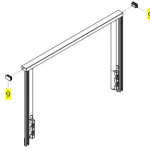 Headboard End Caps-Medley Ergo
