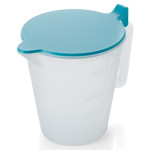 Jug With Lid - Graduated- 1Ltr