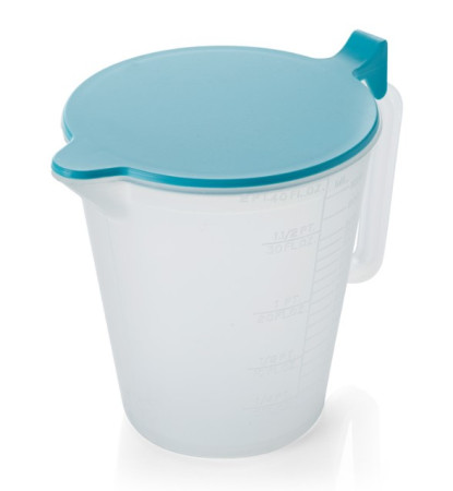 Jug With Lid - Graduated- 1Ltr