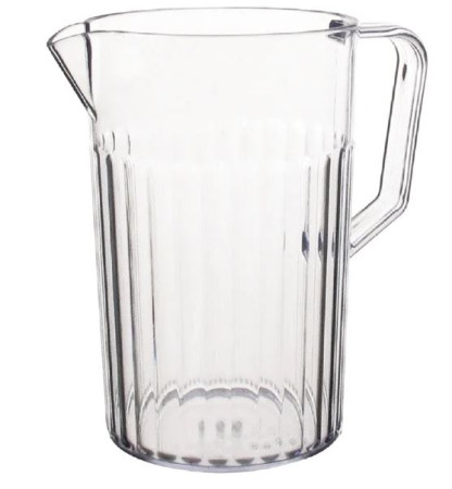 Jugs - Clear Plastic - 1.4ltr