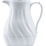 Insulated Beverage Jug- White 2Ltr