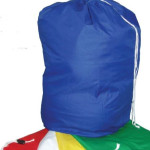 Blue Nylon Laundry Bags