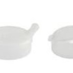 Clear Wide Spout Lids for Coloured Beakers